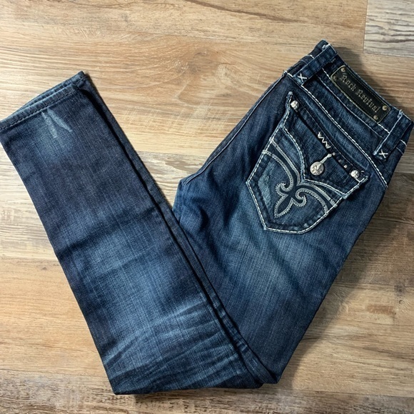 Rock Revival Denim - Like new, Rock Revival Stephanie skinny size 28